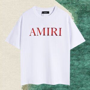 AMIRI men's white short sleeve